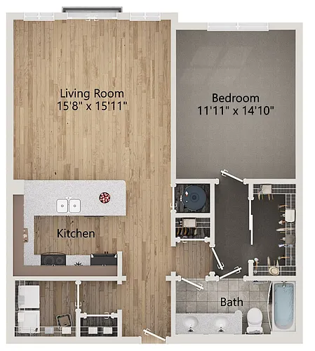 Floor plan A1-1