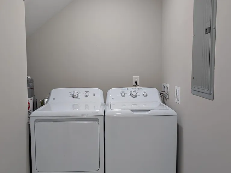 Onsite washer and dryer