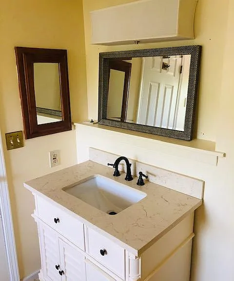 upstairs bathroom remodeled