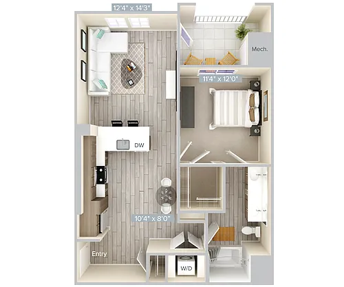 Floor plan A3-787-2