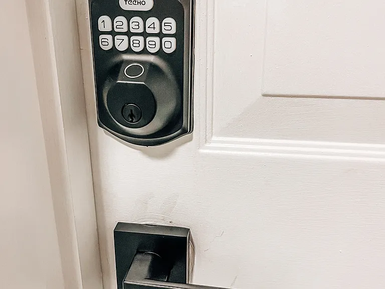 Keyless entry for secure, easy access.