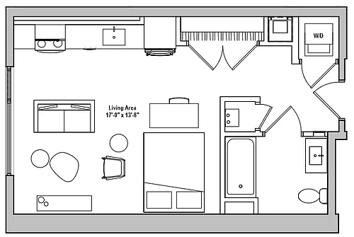 Floor plan S2-F