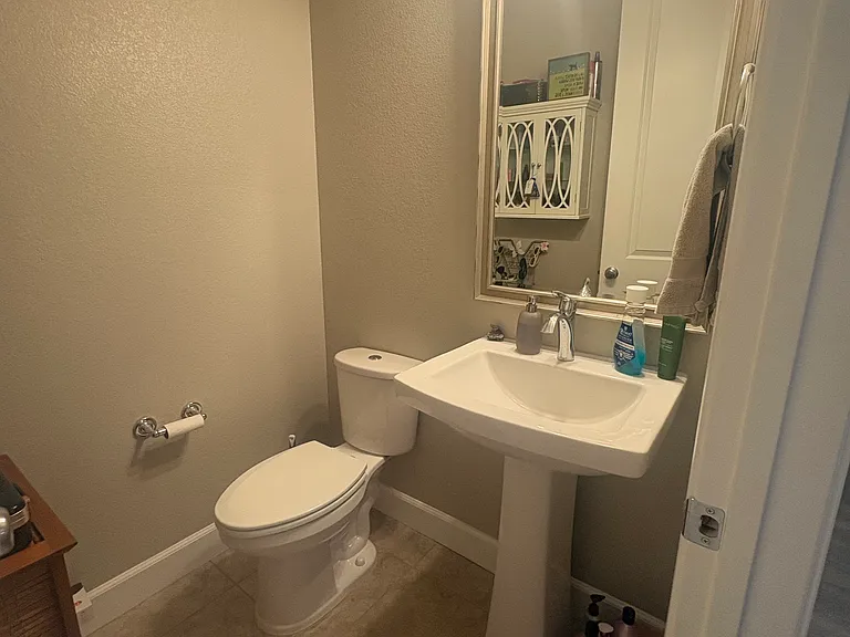 Guest half bathroom