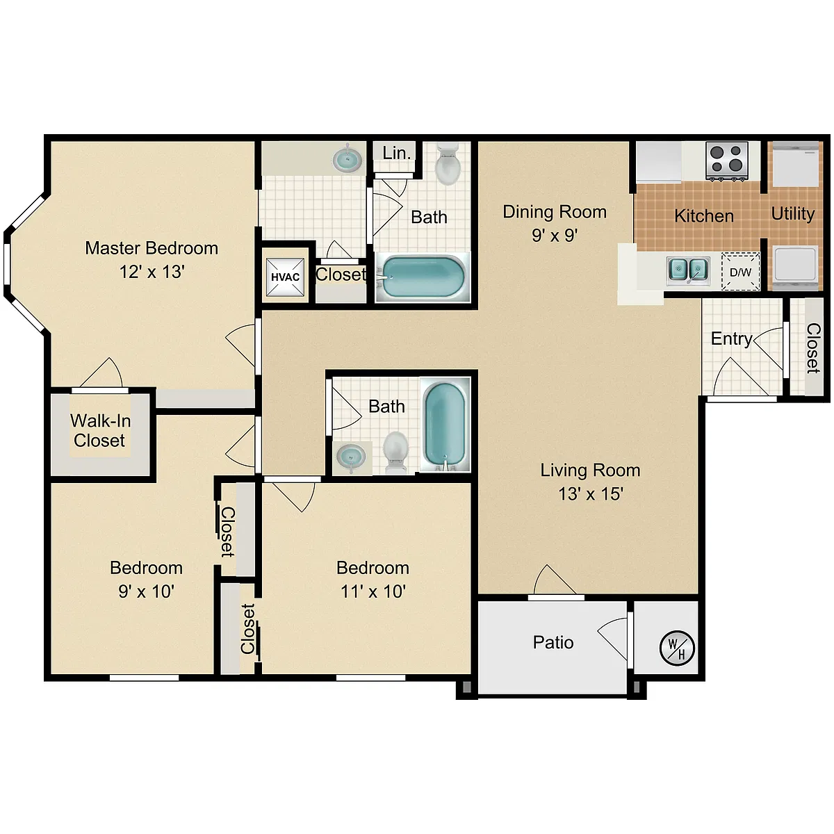 Floor plan C1