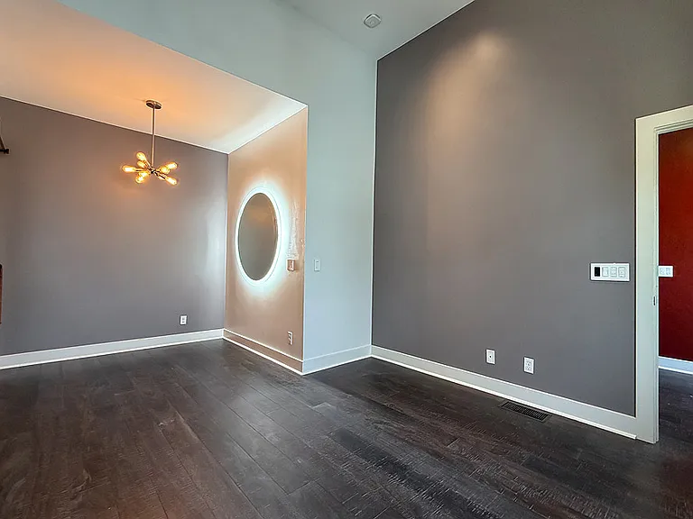 Primary Bedroom & 3/4 Bath Area