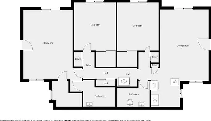 3 bed, 2.0 bath, 1376 sqft, $4,100 — Photo 2