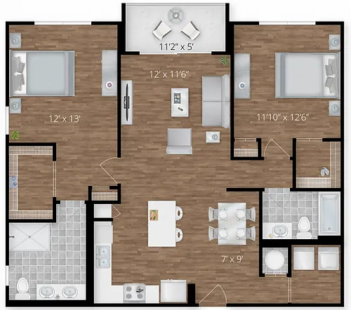 Floor plan Guilietta