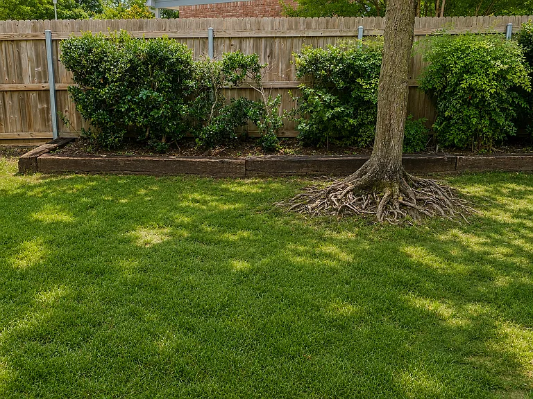back yard