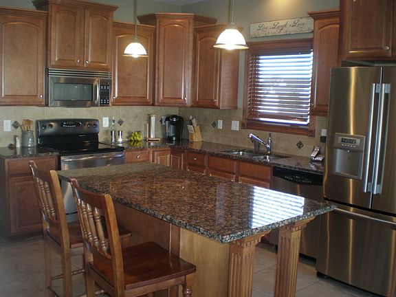 Kitchen and Island