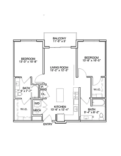 Floor plan Sapphire Amplified