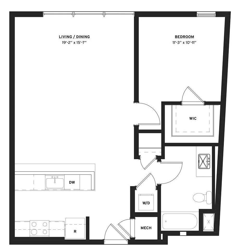 Floor plan B3