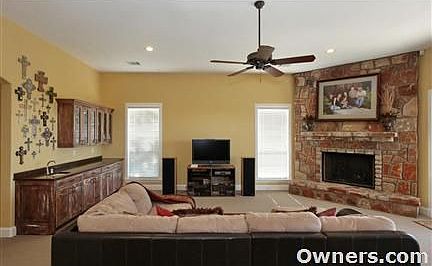Family Room from Breakfast Area