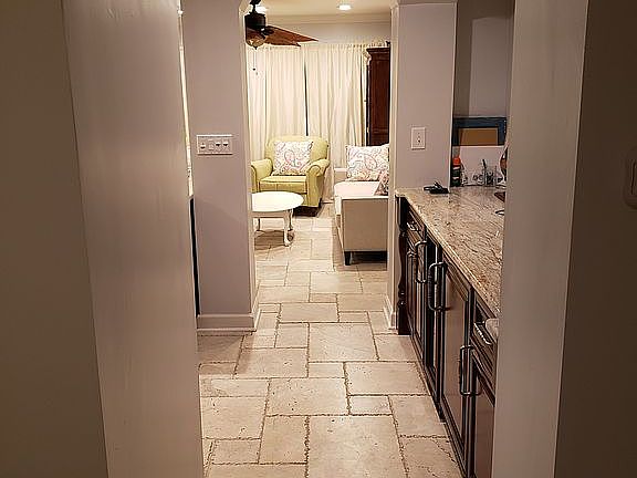 Gorgeous marble floors