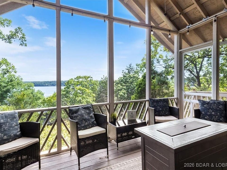 Screened deck