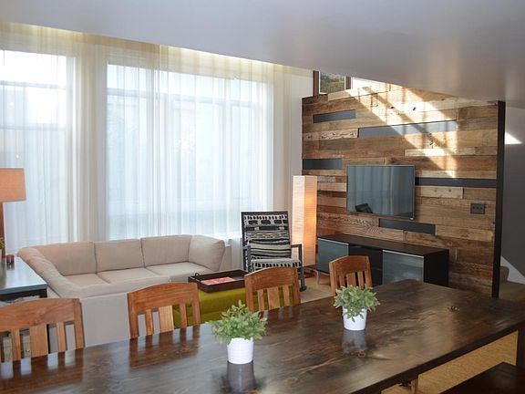 Custom Reclaimed Wood Feature Wall