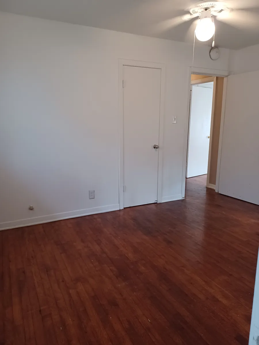 Master bedroom has a fan; a walk in closet and a smaller closet. - 10114 Olentangy St