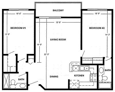 Floor plan The Manhattan