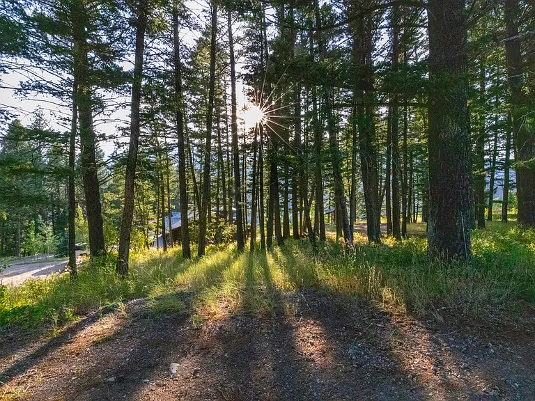 Driveway off Bridger Canyon Road. Totally hidden getaway