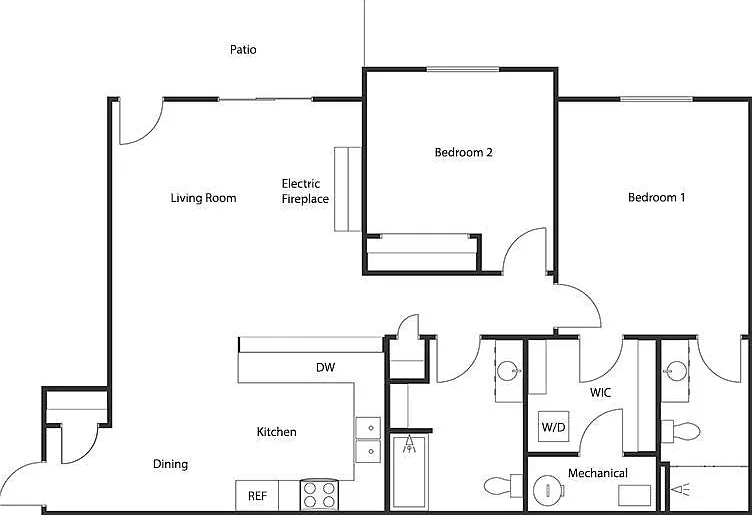 TIMBER CAMP LUXURY APARTMENT HOMES — Photo 16
