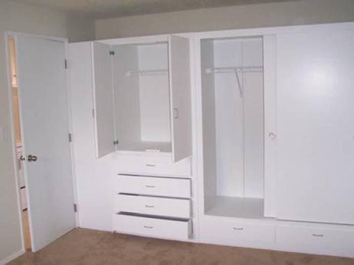 Built-in wardrobe!