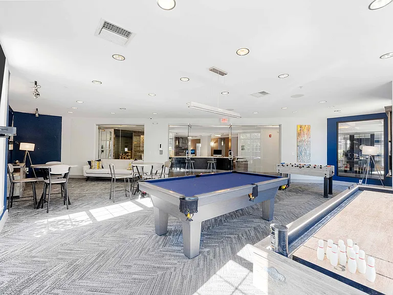Enjoy Billiards and Foosball in our Elegant Clubhouse at The Lena