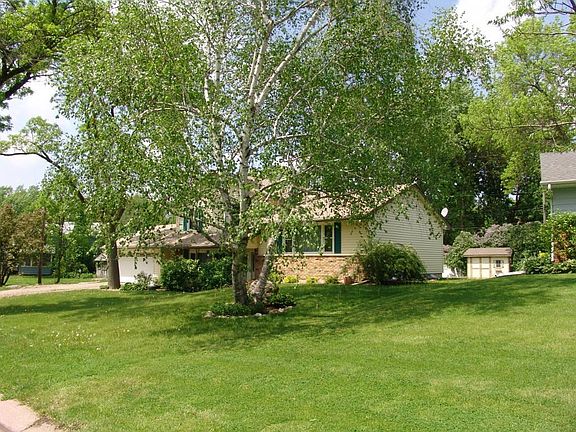 Quiet neighborhood of tree lined streets