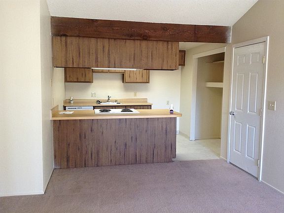 Kitchen with laundry hook ups