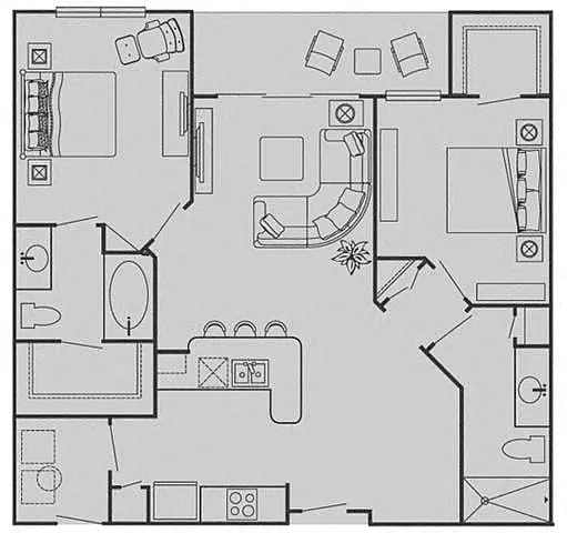 Floor plan B2