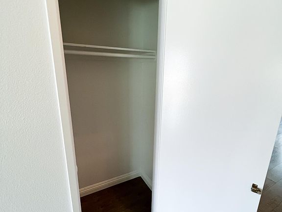 Coat closet near entry