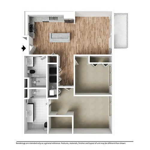 Floor plan 505