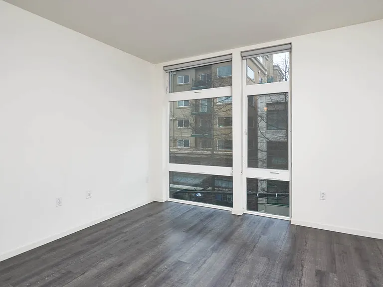 Studio Living Room with Hard Surface Flooring