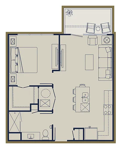 Floor plan A