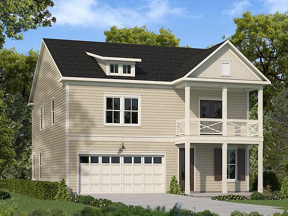 Macintosh Lowcountry B Elevation