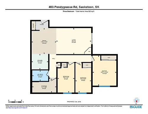 Floor plan - 3 Bedroom