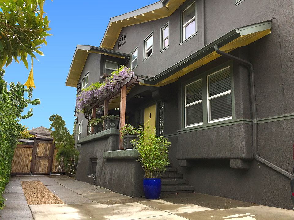 Entry Porch with Wisteria