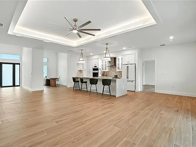 Great room floor plan.