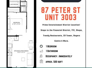 87 Peter St UNIT 3003, Toronto, ON M5V 2G4