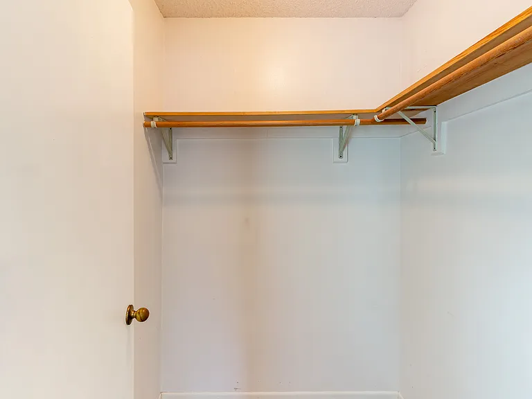 1st bedroom walk in closet