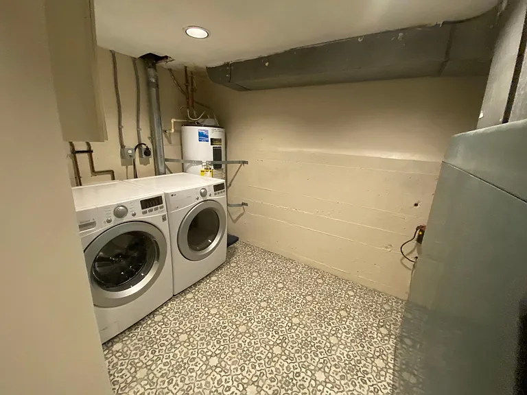 Laundry room in lower level