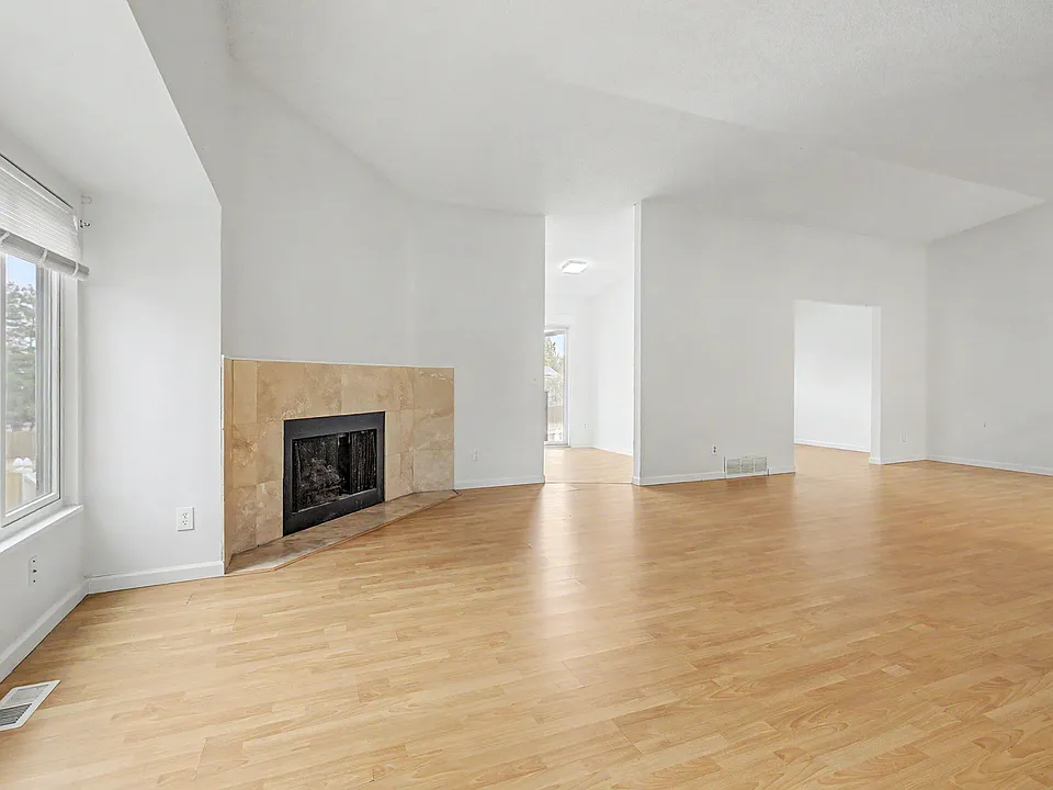 Open floor-plan living room area
