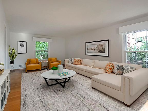 Living Room with three exposures