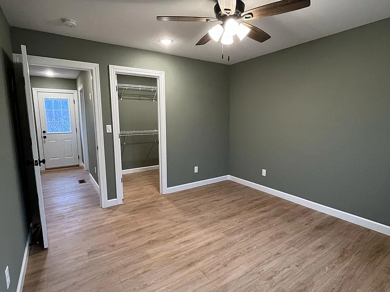Second bedroom with walk-in closet