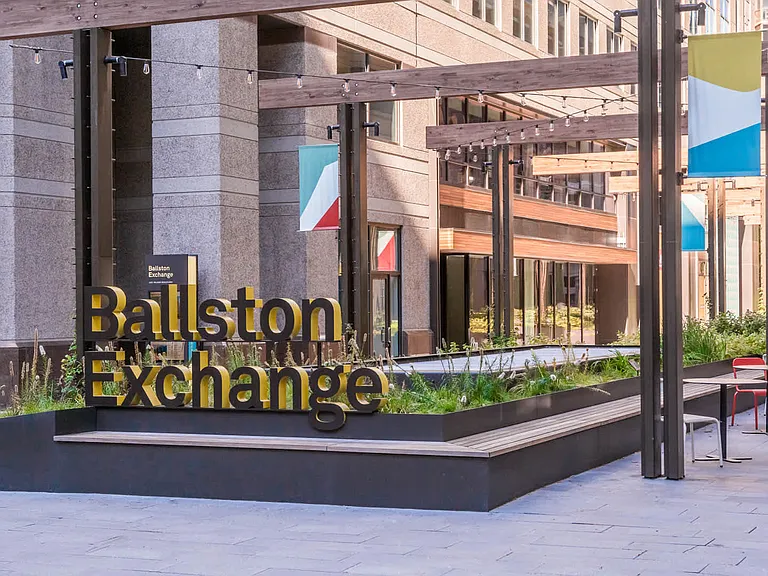 Nearby the Ballston Exchange