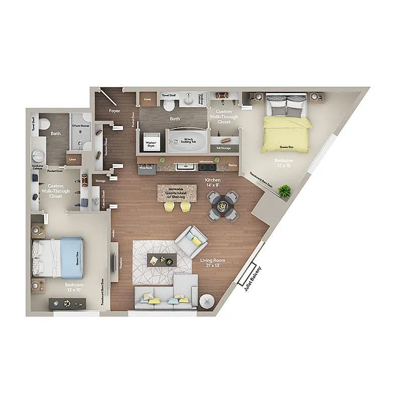 Floor plan C3