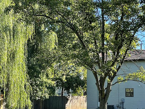 View of backyard facing East