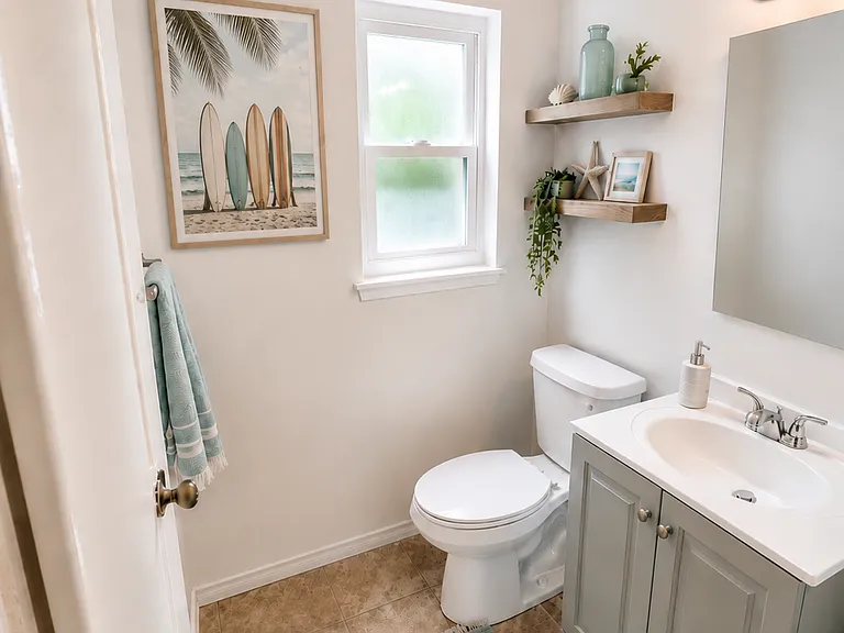 Bathroom- Shown virtually staged