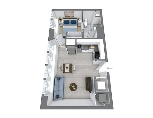 Floor plan B17