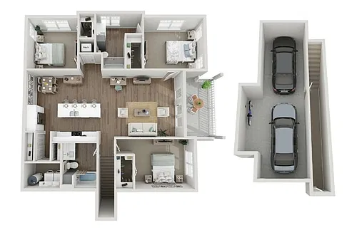 Floor plan 3B