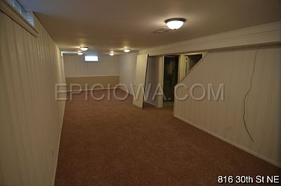 downstairs finished basement