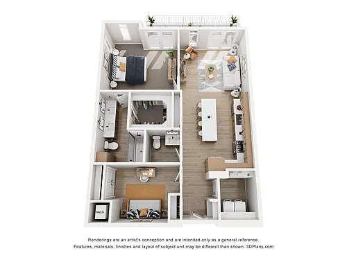 Floor plan A6 plus Den